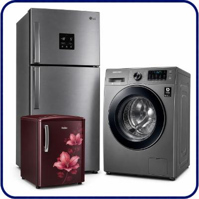 Refrigerator & Washing Machine
